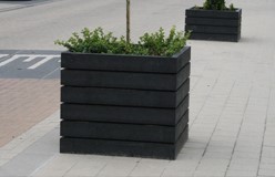 Bloembakken rechthoek en vierkant